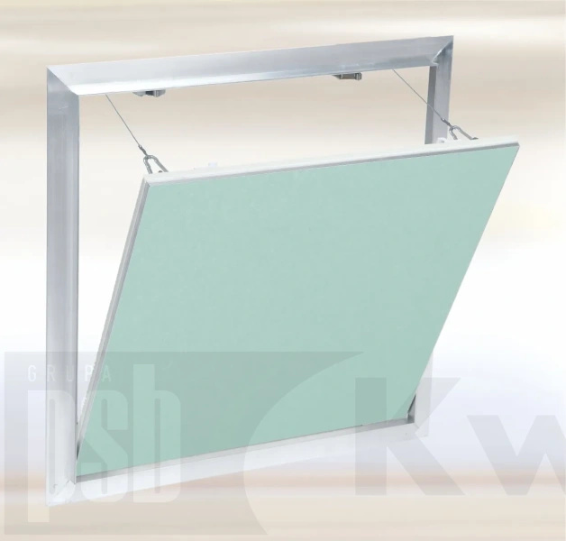 Aluminiowa klapa rewizyjna System F2 AK – 1000 x 400 mm z wkładką GKBI 25 mm (2 x 12,5 mm)