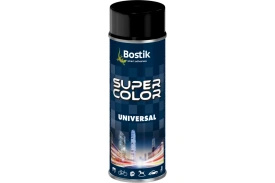 Lakier Uniwersalny Spray BOSTIK Super Color Universal Czarny Połysk RAL 9005 – 400ml