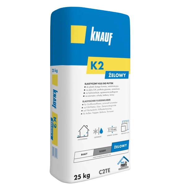 KNAUF Elastyczny klej do płytek K2 żelowy