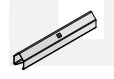 KCS łącznik wzdłużny profilu zaciskowego DP12, kart 100szt 170841 (BPM311023)   /do Clip-In/
