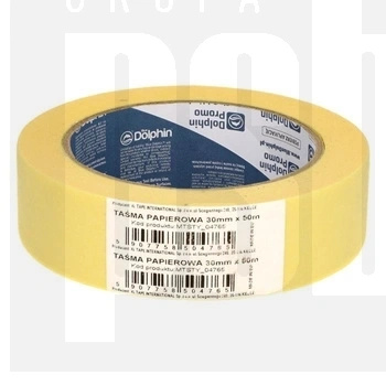 Taśma Papierowa MT-ST (Y) 30mm x 50m (28) żółta