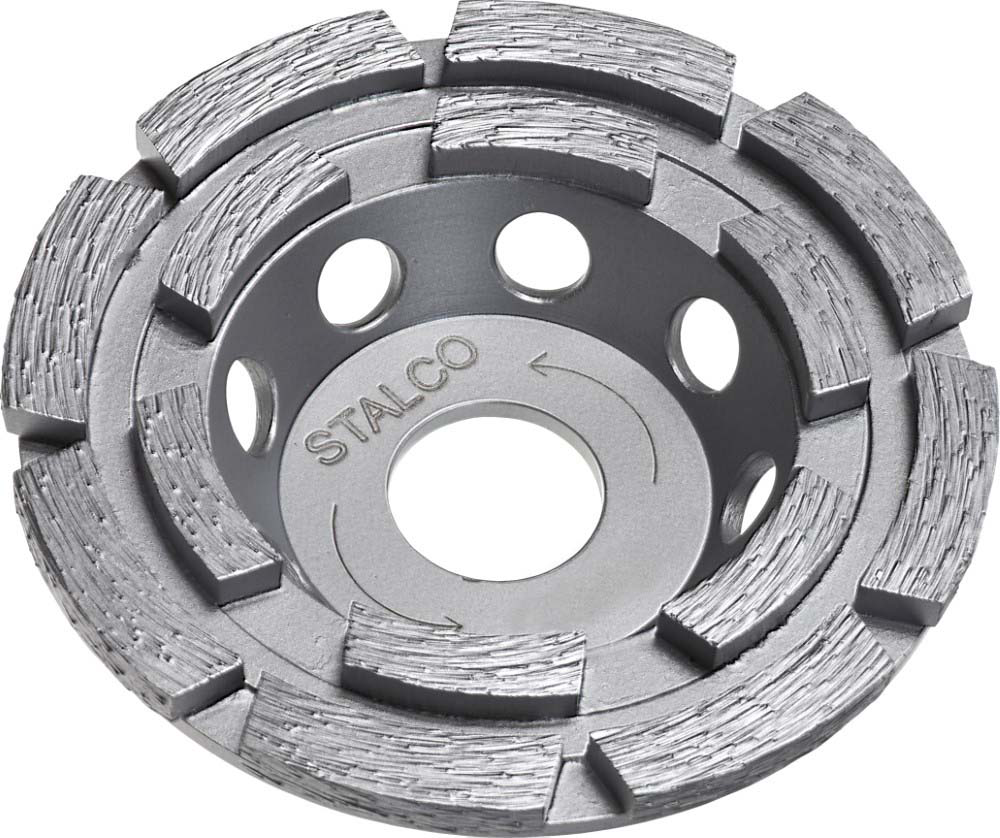 STALCO TARCZA SZLIF.125/2-RZĘDOWA DIAM.S-33112