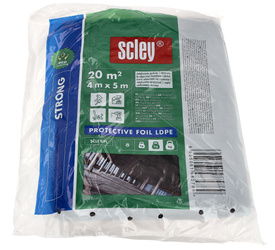 KAEM folia ochronna  LDPE EKO 0,04mm 4x5m 10/650 gruba strong (SKU)