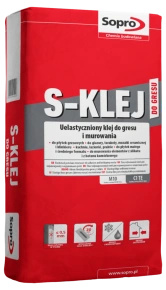 SOPRO S-klej 295 uelastyczniony do gresu C1TE  op.22,5 kg