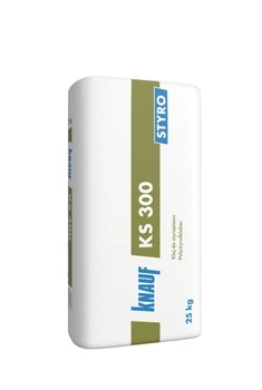 KNAUF KS 300 25 kg klej do przyklejania płyt styropianowych, pal. ma 48 szt., 544423