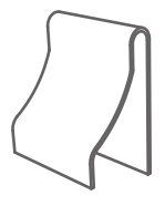 Ecophon Connect klips przyścienny do Lp  26300089  (op.50szt.)