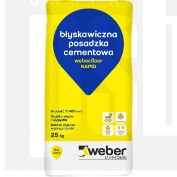weber.floor RAPID błysk.posadzka cementowa 10-100mm 25kg