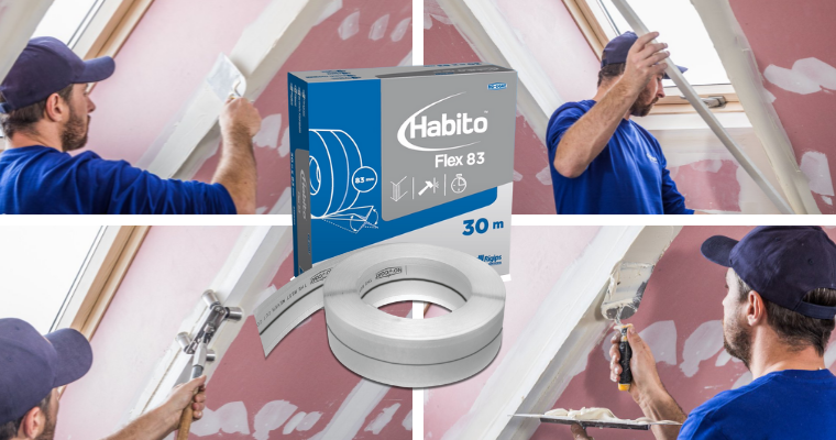 RIGIPS Taśma narożnikowa HABITO NO-COAT o szerokości 8,3 cm i dł. L   30 m