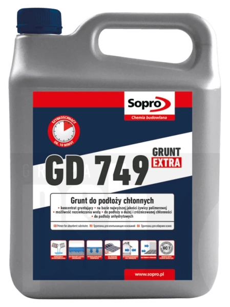 SOPRO GD 749 podkład gruntujący 10kg