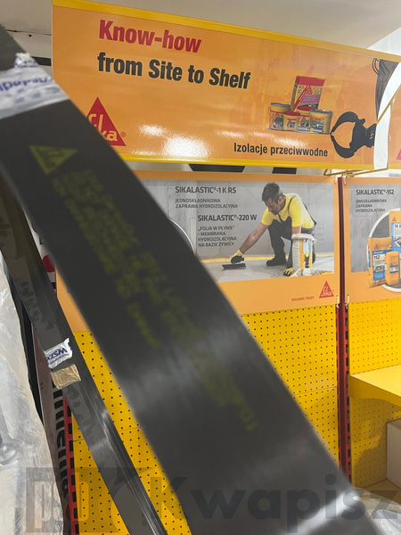 Sika CarboDur S512 – Taśma węglowa CFRP do wzmacniania konstrukcji betonowych, rolka 250m