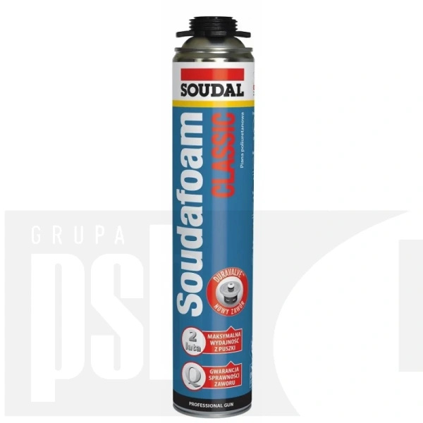 SOUDAL Pianka pistoletowa SOUDAFOAM CLASSIC 750ml  (SKU)