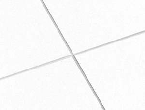 Ecophon Focus DS  600x 600x20mm White Frost op. 7,2 m2