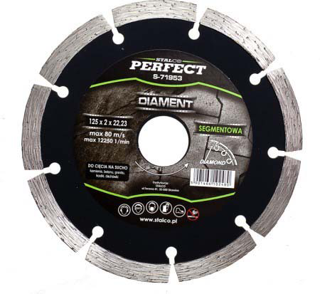 STALCO TARCZA DIAMENTOWA 125mm SEGMENT "PERFECT"  S-71953