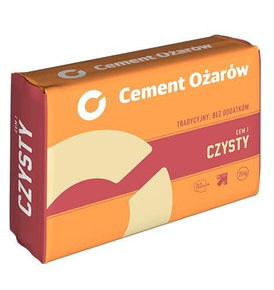 Cement Ożarów Czysty CEM II/A-LL 42,5 R | 25kg – Cement Portlandzki Wapienny
