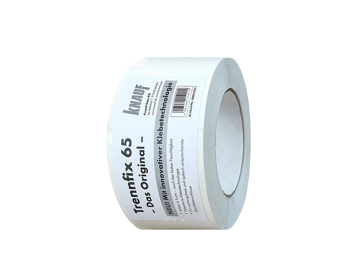 KNAUF Trenn Fix 65 mm 50 m taśma przekładkowa do połączeń ślizgowych, 30 szt., 57871