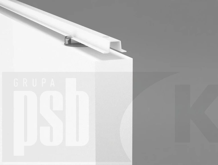 Ecophon Solo baffle hook L 1800 W 200 T 40 mm Cloudy Day