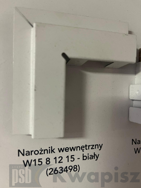 ROCKFON - ACC CORNER IN PT W15 8 12 15 001 50/C 263498 narożnik wewnętrzny
