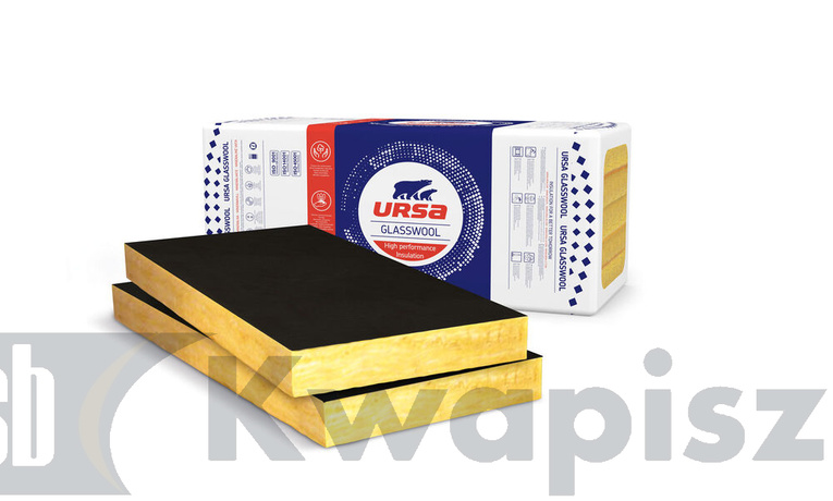 URSA Płyta z mineralnej wełny szkalnej VENTO 34 50/600/1250/12/12 PAL neo op. 9m2 