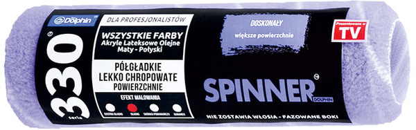 Wałek SPINNER S18W13 Blue Dolphin Seria 330 Półgładkie powierzchnie