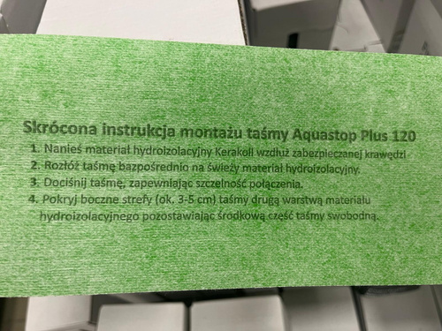 Kerakoll taśma Aquastop plus 120 50m