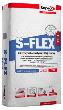 SOPRO 202 S-FLEX WHITE C2 TE BAG_22,5 biały klej