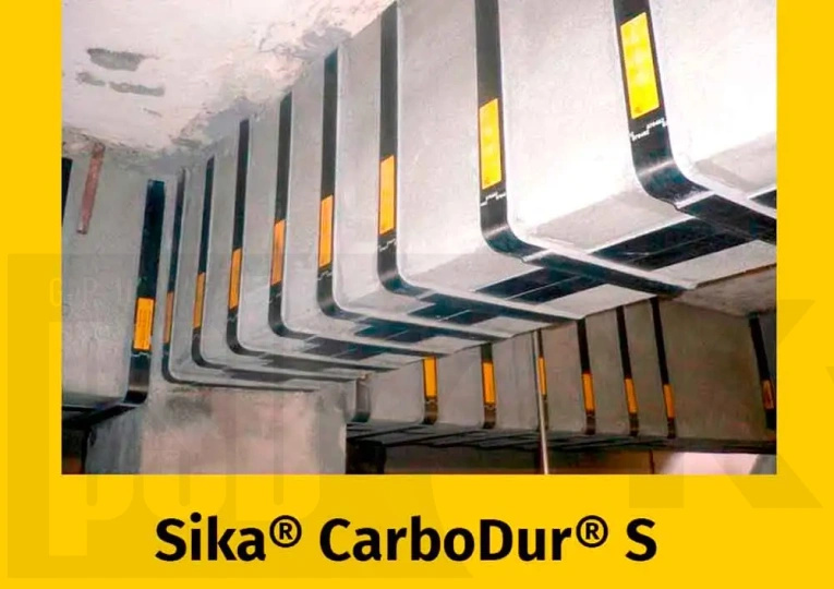 Sika CarboDur S512 – Taśma węglowa CFRP do wzmacniania konstrukcji betonowych, rolka 250m