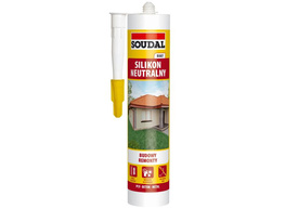 SOUDAL Silikon neutralny biały 280 mL (SKU)