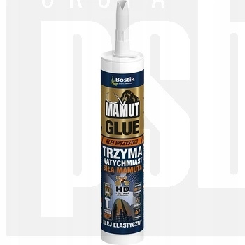 Klej Hybrydowy BOSTIK Mamut Glue Biały – Ekstremalny Chwyt Natychmiastowy 290ml