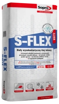 SOPRO 202 S-FLEX WHITE C2 TE BAG_22,5 biały klej