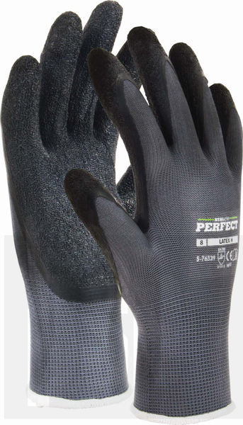 RĘKAWICE POLIESTROWE  "LATEX H"  9"  S-76341  STALCO PERFECT