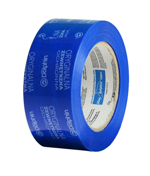 Taśma ZEWNĘTRZNA MT-PE (BL)[BZ] 48mm x 50m niebieska pcv (24) (SKU)