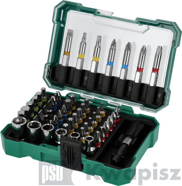ZESTAW  BITÓW ze stali s2 s225mm i50mm, nasadekoraz adaptora 50el s-13734