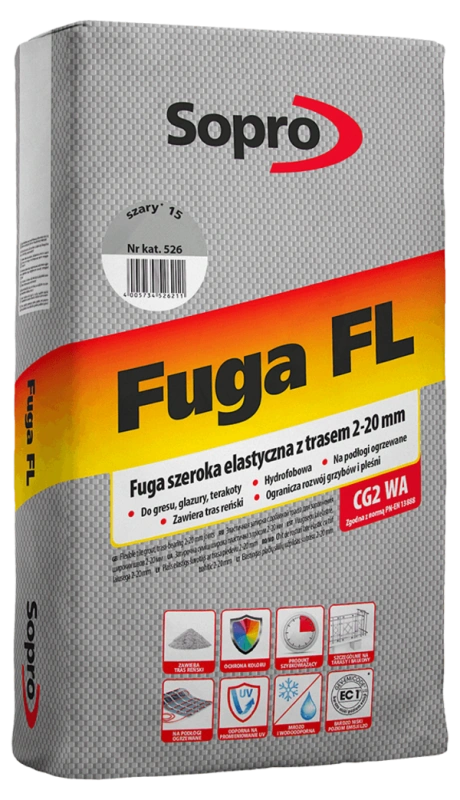 SOPRO FL Fuga szeroka elastyczna piaskowo-szara 18 627/25 kg