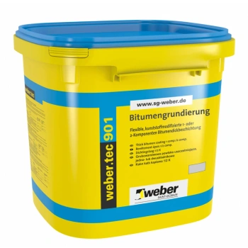 weber.tec 901 5L emulsja bitumiczna do gruntowania i powłok przeciwwilgociowych i ochronnych