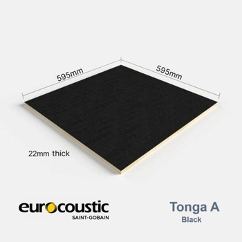 Ecophon Tonga A Blanc 09 600x600x22mm Biały op. 8,64m2