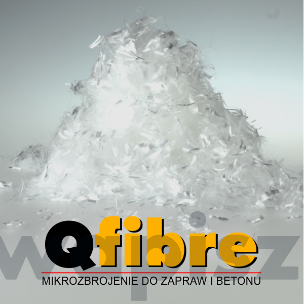 DMB/FARKOM/KRAKTEST Włókno 12mm polipropylenowe - mikrozbrojenie "Qfibre" 600g