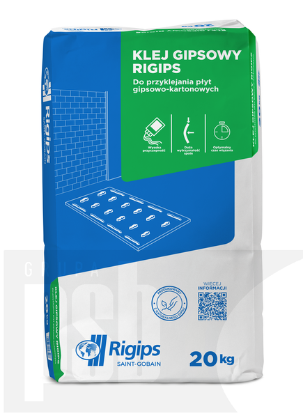 RIGIPS Klej gipsowy Rigips 20kg    klej do płyt G-K