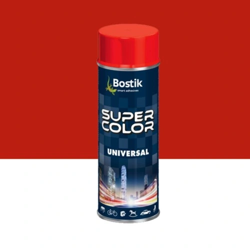BOSTIK SUPER COLOR UNIVERSAL "ognista czerwień  RAL 3000" 400ml