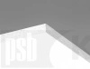 Ecophon Focus A T24  600x600x20mm  White Frost
