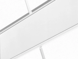 Ecophon Focus E T24 /Tech 600x600x20mm White Frost op.7,20 m2