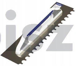 Paca nierdzewna 130x480mm ząb półokragły, uchwyt trzyskł. G-21 0257