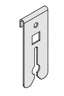 KCS łącznik U z profilem zaciskowym DP12, kart 100szt, nr 686207    /do Clip-In/  BPM300105D