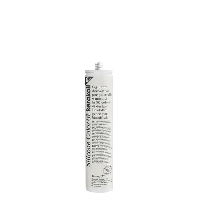 Kerakoll Silicone Color - 01 Silikon ultra biały12x310ml