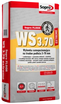 SOPRO WS 3.70 EXT.291 WYL.SAM.TRUD. samopoziom szybkowiążący