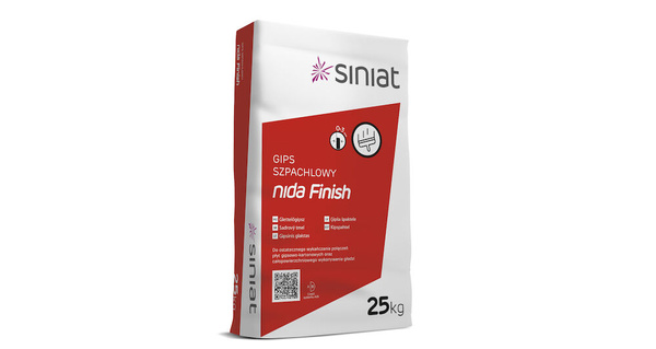gips szpach.NIDA FINISZ 25kg