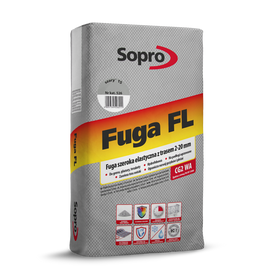 SOPRO  FL Fuga szeroka elastyczna szary 15 526/25 kg.