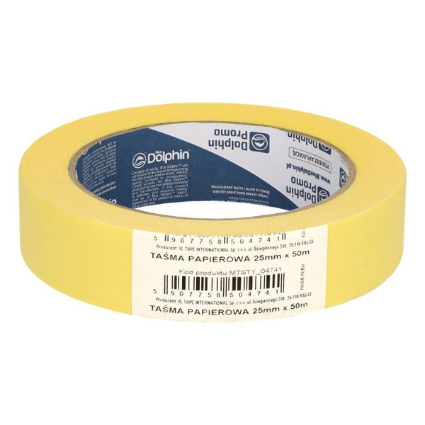 Taśma Papierowa MT-ST (Y) 25mm x 50m (36) żółta