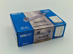 Łącznik bezpośredni IDS HatClip 15 do profili kapeluszowych 48x15 mm (25 szt.)