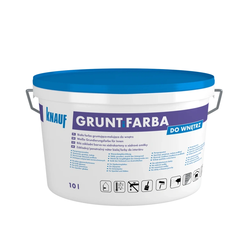 KNAUF GRUNT i FARBA farba gruntująca 10 L