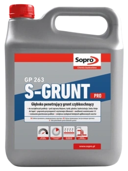 SOPRO Preparat gruntujący penetrujacy GP 263/10-10l